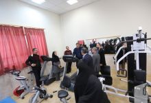 گزارش تصویری افتتاح سالن آمادگی جسمانی و ایروبیک خواهران